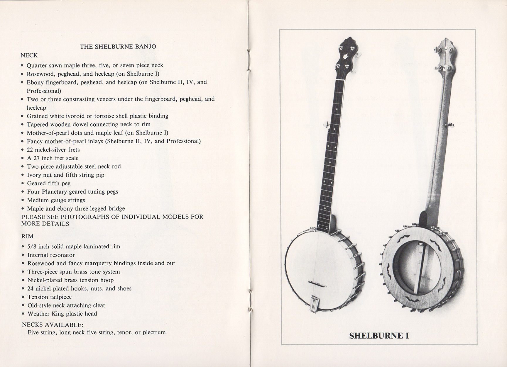 A E Smith Banjo Company Catalog page 4